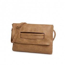 New Fashion Women Envelope Clutch Bag Leather 
