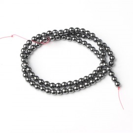 Lanli 3-12mm fashionable natural hematite energy loose bead