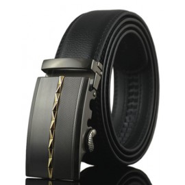 Cool Color Panel Design Alloy Buckle Belt For Men