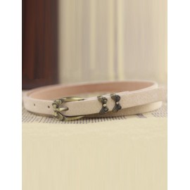 Delicate Bowknot Embellished Belt with Pin Buckle For Women